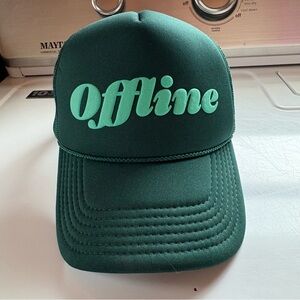 Aerie Green 'Offline' Mesh Trucker Cap